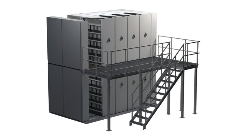 Save 75% m2 space or increase inventory capacity with up to 300%