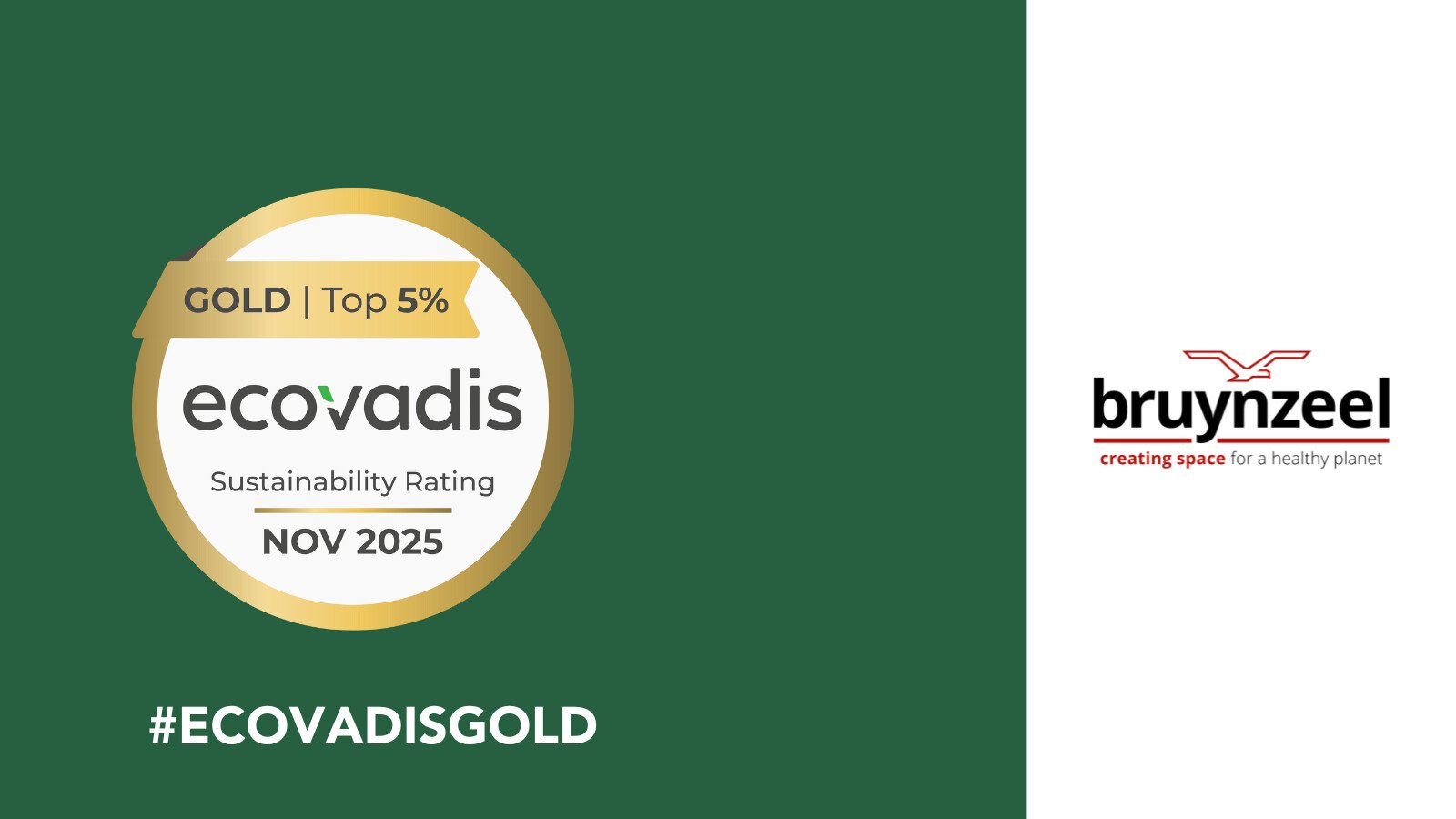 EcoVadis Gold
